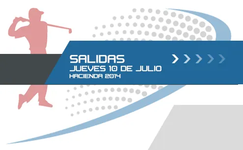 Salidas jueves 10 de julio