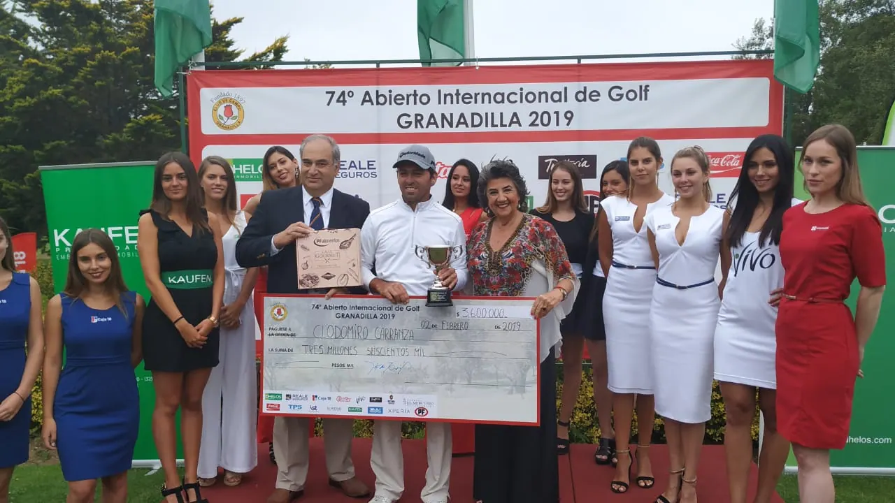 Clodomiro Carranza campeón en Granadilla