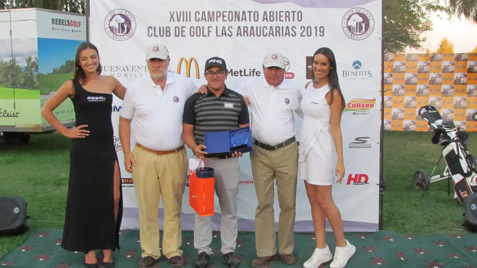 Gustavo Silva lidera el Abierto Las Araucarias